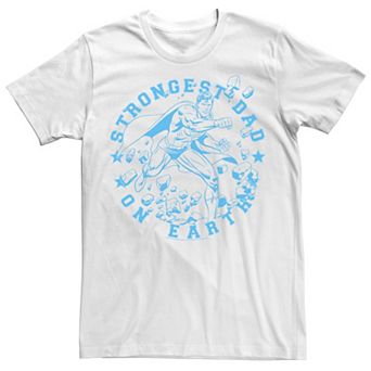 Men's DC Comics Superman "Strangest Dad On Earth" Tee