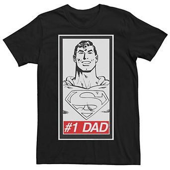 Men's DC Comics Superman #1 Dad Poster Tee