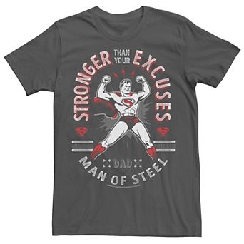 Men's DC Comics Superman Stonger Than Excuses Tee