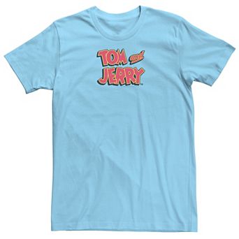 Men's Looney Tunes Tom & Jerry Logo Tee