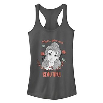 Disney's Belle Juniors' "Beautiful" Mother's Day Graphic Tank Top