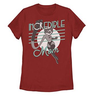 Disney / Pixar's The Incredibles 2 Elastigirl Juniors' "Incredible Mom" Graphic Tee