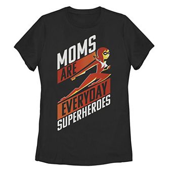Disney / Pixar's Incredibles 2 Juniors' "Moms Are Everyday Superheroes" Graphic Tee
