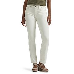 White cheap lee jeans