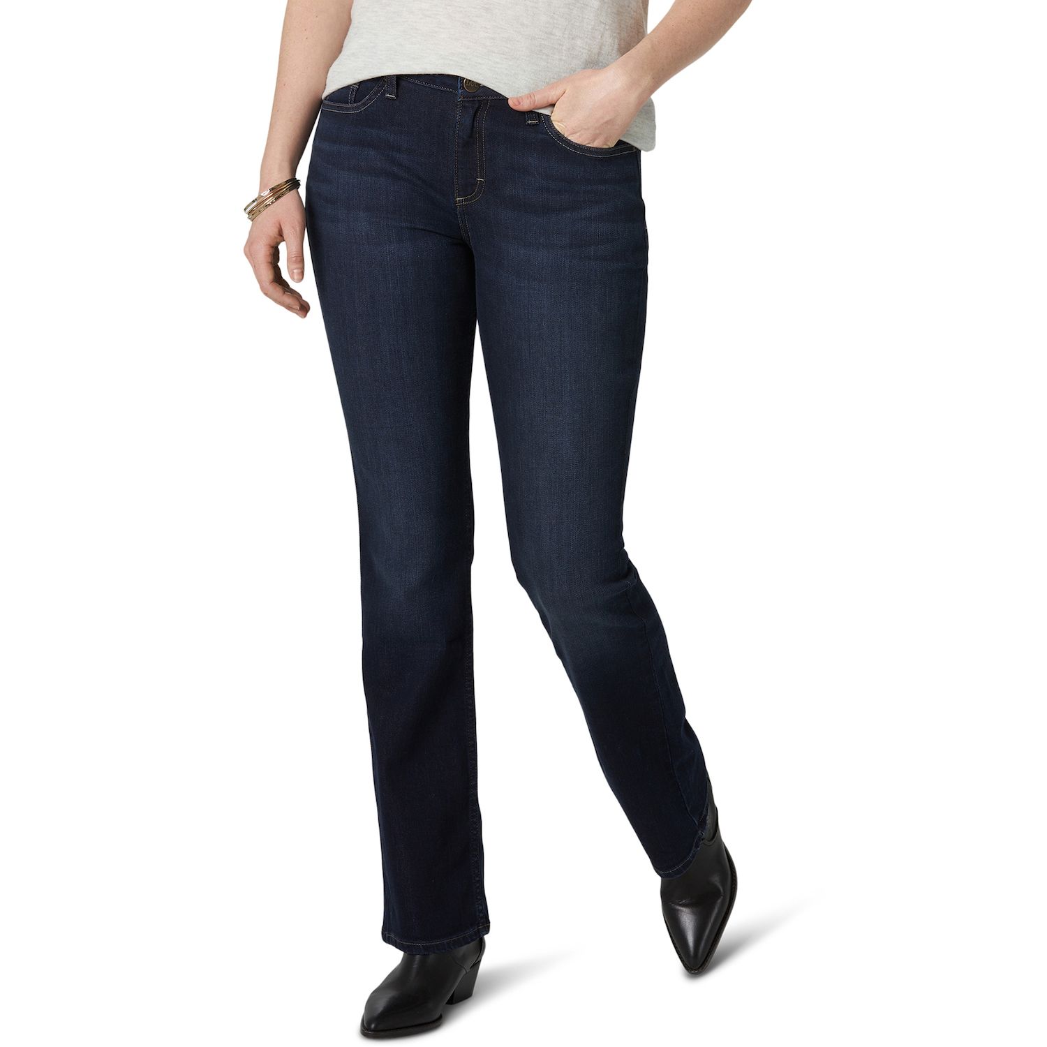 lee platinum label curvy fit bootcut jeans