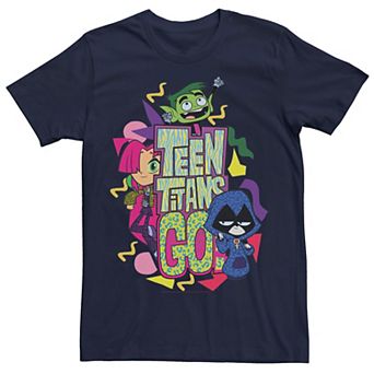 Men's DC Comics Teen Titans Go! Raven & Starfire Paint Splatter Tee
