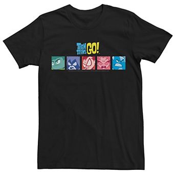 Men's DC Comics Teen Titans Go! Group Shot Colorful Box Up Tee