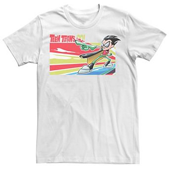 Men's DC Comics Teen Titans Go! Robin Pointing Portrait Tee