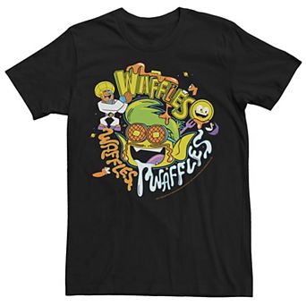 Men's DC Comics Teen Titans Go! Beast Boy Waffles Waffles Waffles Tee