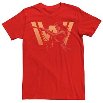 Men's Westworld Shotgun Logo Distorted Tee