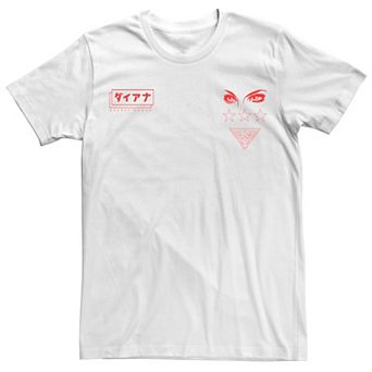 Men's DC Comics Wonder Woman Artsy Eyes Logos Tee