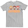 Men's Harry Potter Chibi Friends Line Up Tee