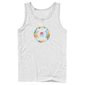 Men's DC Comics Green Lantern Dragon Fruit Logo Tank Top