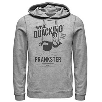 Men's Looney Tunes Daffy Duck Wise Quacking Prankster Hoodie