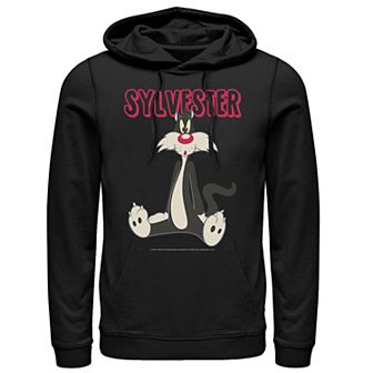 Men's Looney Tunes Sylvester Portrait Hoodie