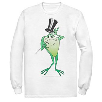 Men's Looney Tunes Michigan J. Frog Top Hat Tip Tee