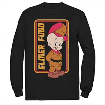 Men's Looney Tunes Elmer Fudd Framed Simple Portrait Tee