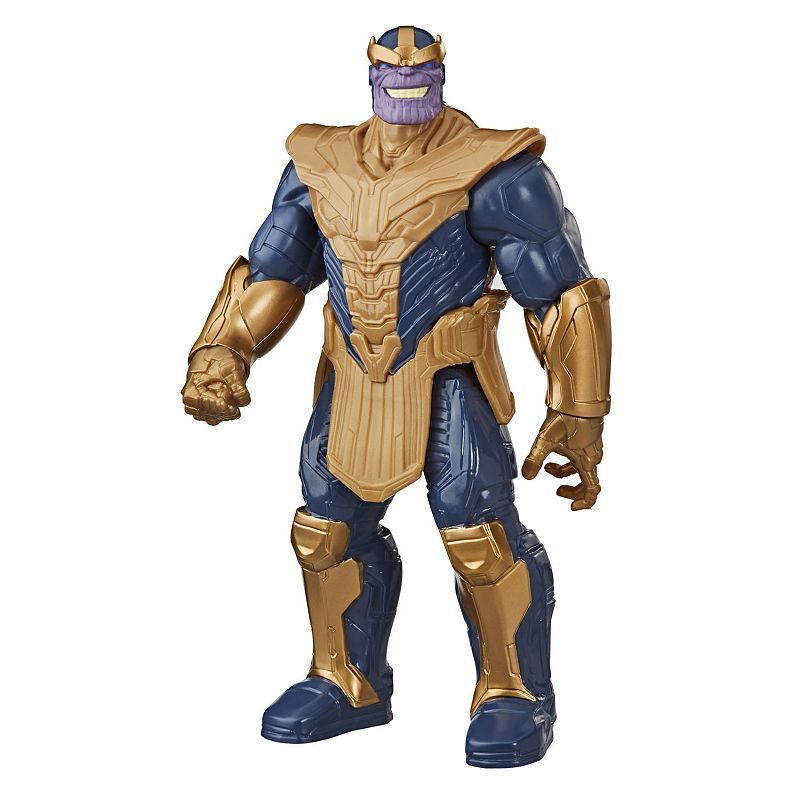 EAN 5010993653775 product image for Marvel Avengers Titan Hero Series Blast Gear Deluxe Thanos Action Figure | upcitemdb.com