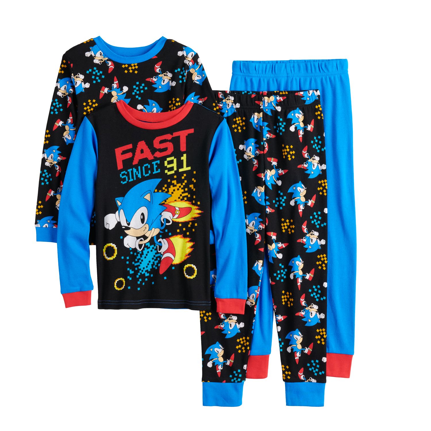 sonic the hedgehog pajamas