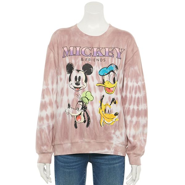 tie dye mickey mouse hoodie