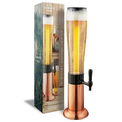 Hammer & Axe 3-Quart Beverage Tower