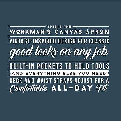 Hammer & Axe Canvas Apron