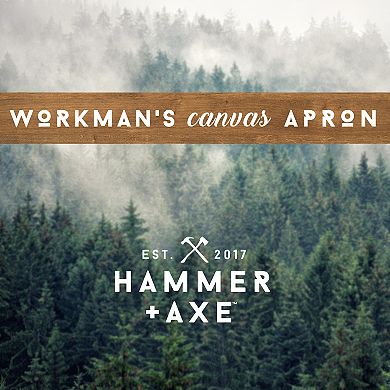 Hammer & Axe Canvas Apron