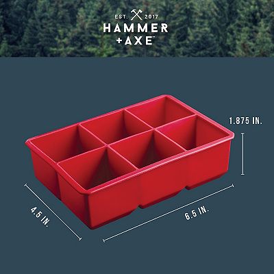 Hammer & Axe XL Ice Cube Tray