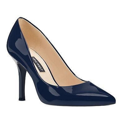 Nine west navy blue pumps online