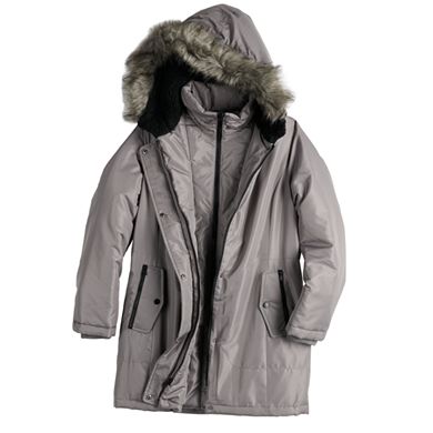 Women's d.e.t.a.i.l.s Faux-Fur Hood Parka Jacket