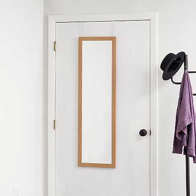 Home Basics Over The Door Mirror