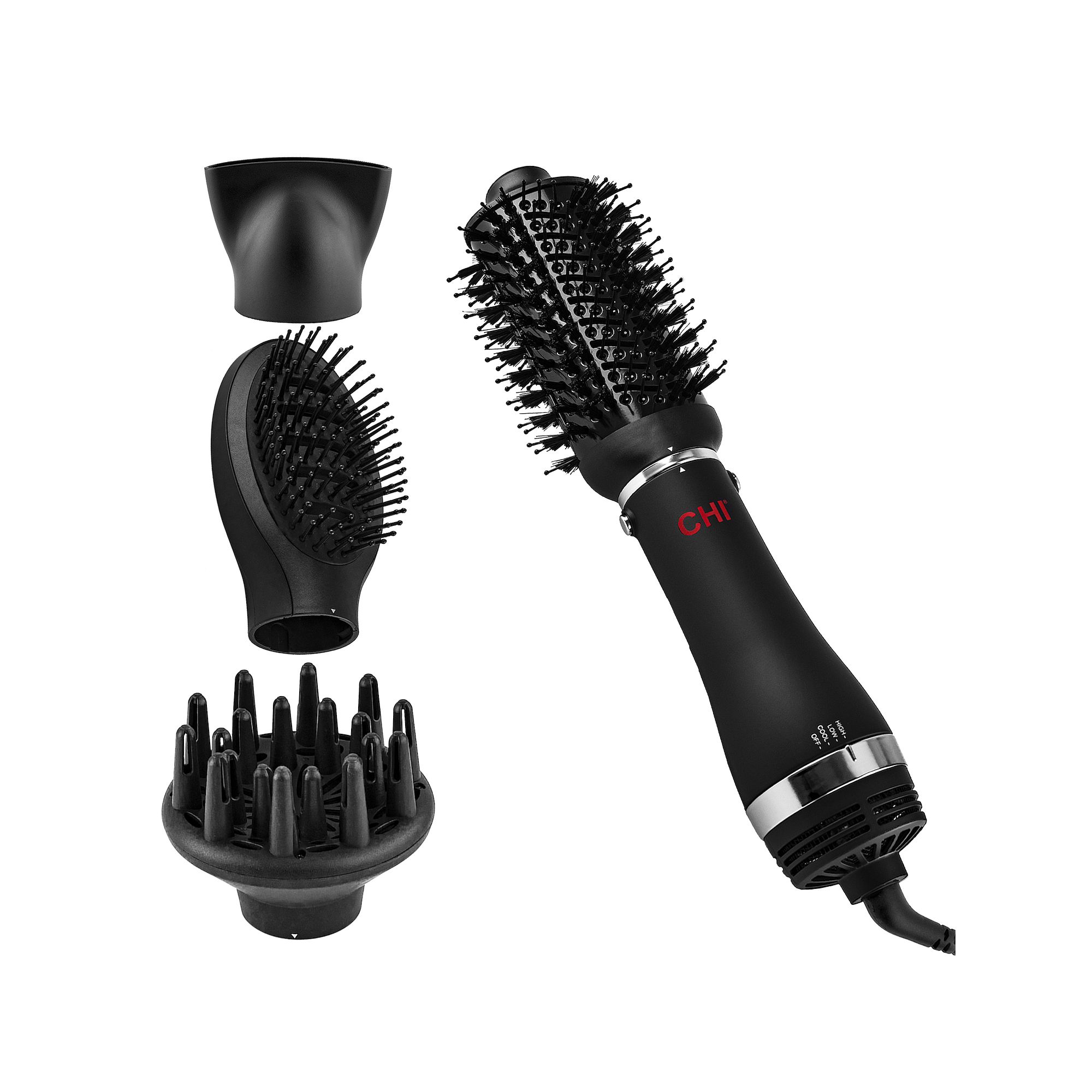 CHI Volumizer 4-in-1 Black Blowout Brush