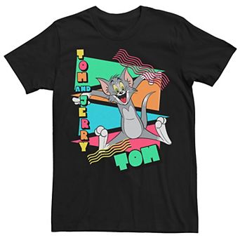 Men's Looney Tunes Tom Vintage 90s Triangles Tee