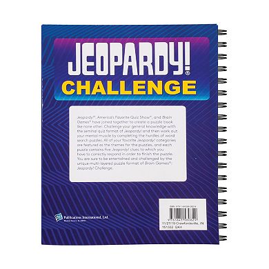 Brain Games Jeopardy Challenge Puzzle Book