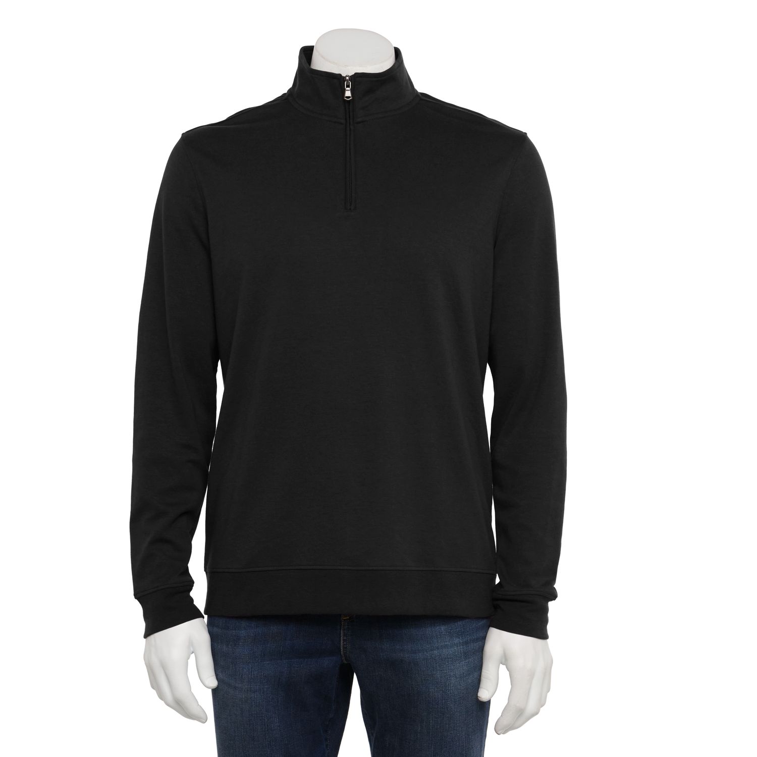 kohls quarter zip mens