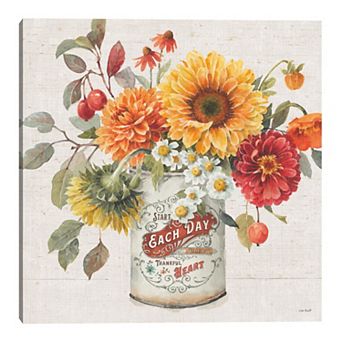 Fine Art Canvas Autumn In Bloom III Wall Art