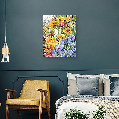 Fine Art Canvas Flower Power Wall Art