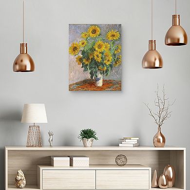 Master Piece Sunflowers Wall Art