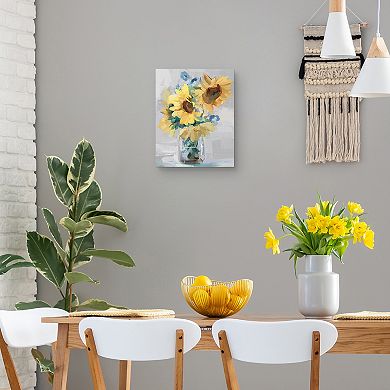 Master Piece Petite Fleurs Sunflowers II Wall Art