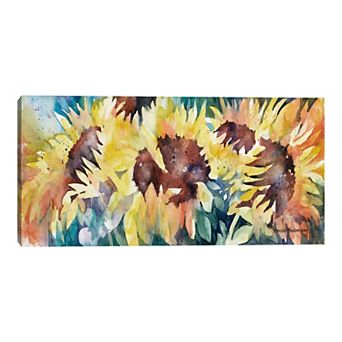 Masterpiece Row Of Sun Light Wall Art