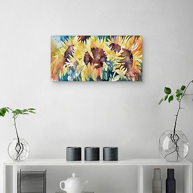 Master Piece Row Of Sun Light Wall Art