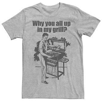 Men's Father's Day Up In My Grill BBQ Tee