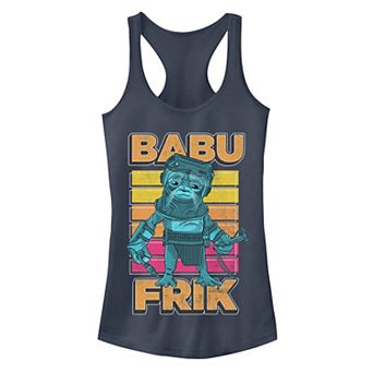 Juniors' Star Wars: The Rise Of Skywalker Babu Frik Pop Art Tank Top