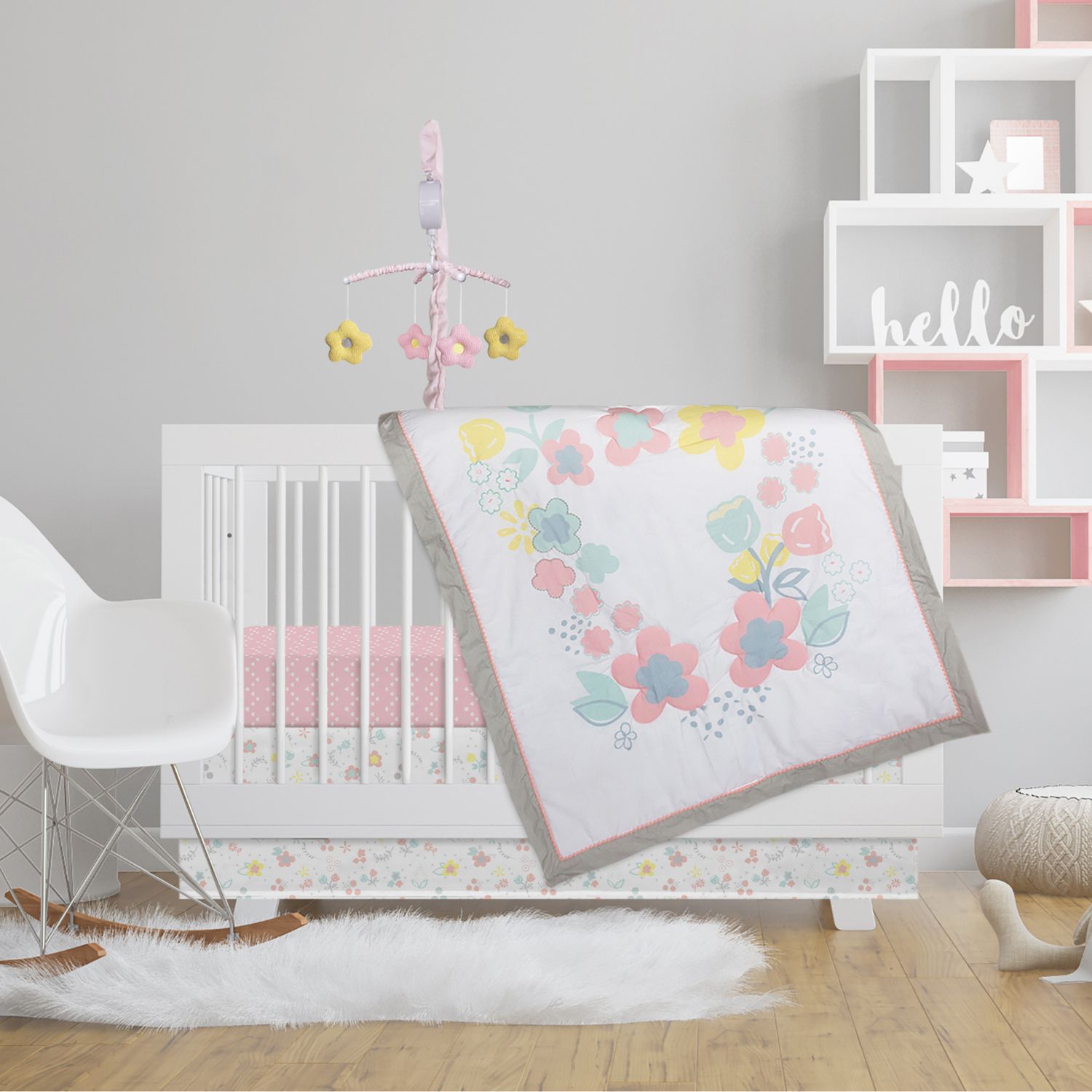 lolli living sparrow crib set