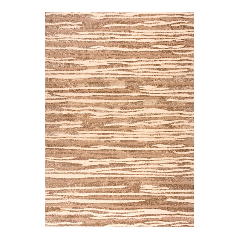 Art Carpet Harmotia Tiger Stripes Rug, Beig/Green, 8X10 Ft