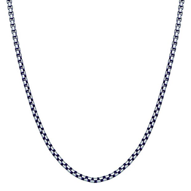 Kohls mens silver necklace hotsell