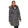 Petite TOWER by London Fog Faux-Fur Collar Down Jacket