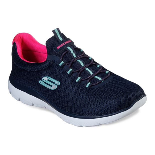 Kohls skechers store stretch knit shoes