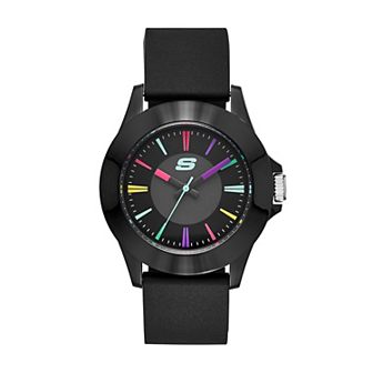 Skechers® Women's Rosencrans Black Silicone Watch
