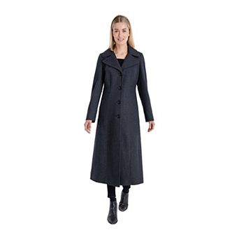 Women's TOWER by London Fog Long Wool-Blend Coat